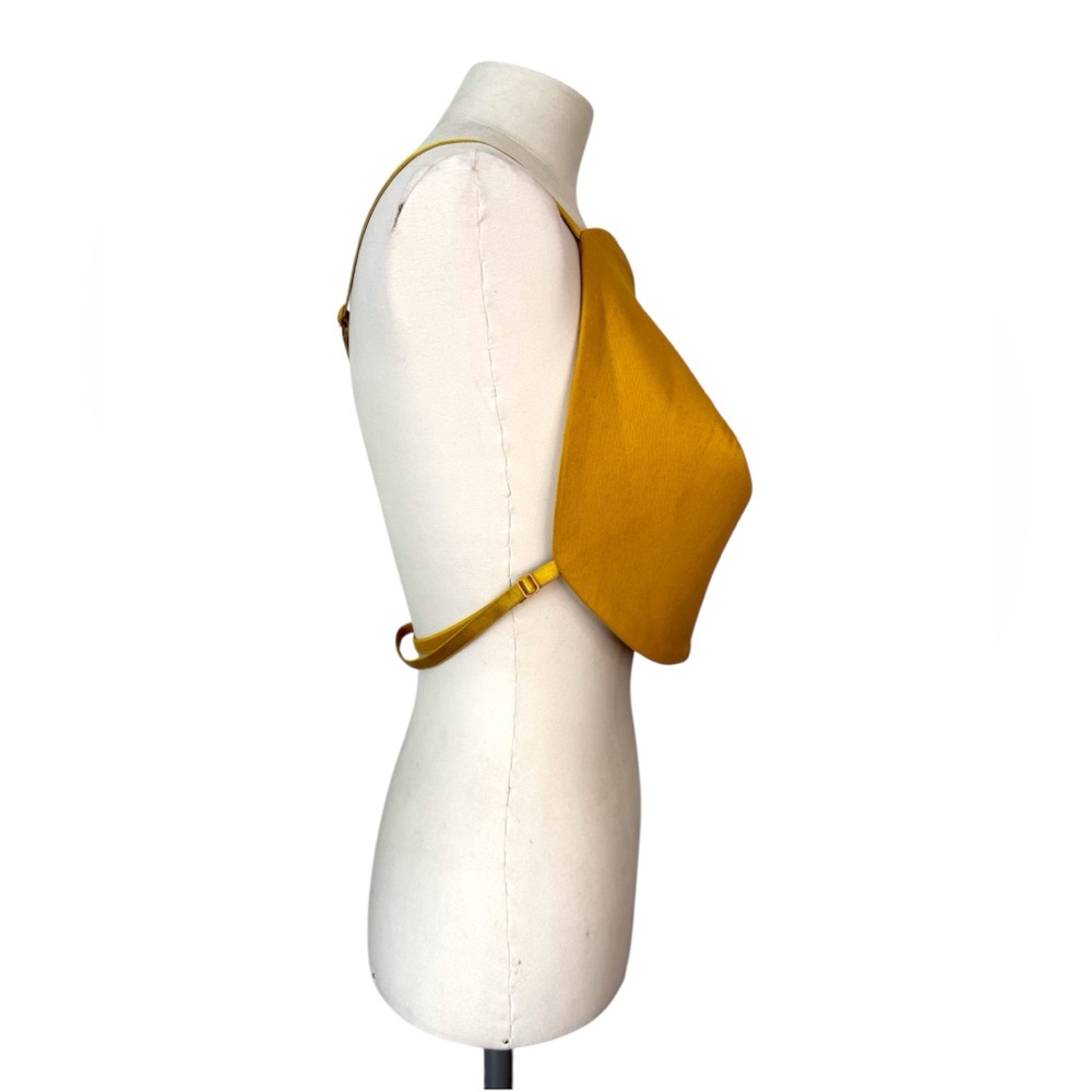 Hanifa Yellow Rozi Petal Top size XL - Picture 6 of 12